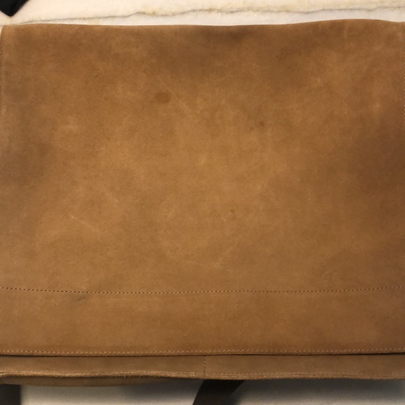 Banana Republic Suede + Leather Laptop/Briefcase/messenger Bag. For Men or Women - Picture 8 of 8